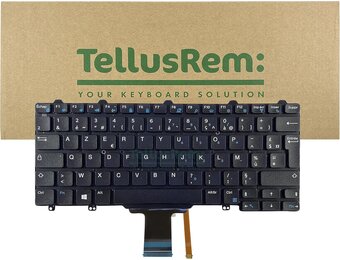 Vervangend Frans toetsenbord met achtergrondverlichting voor Dell Latitude E7250, E5250, E5270