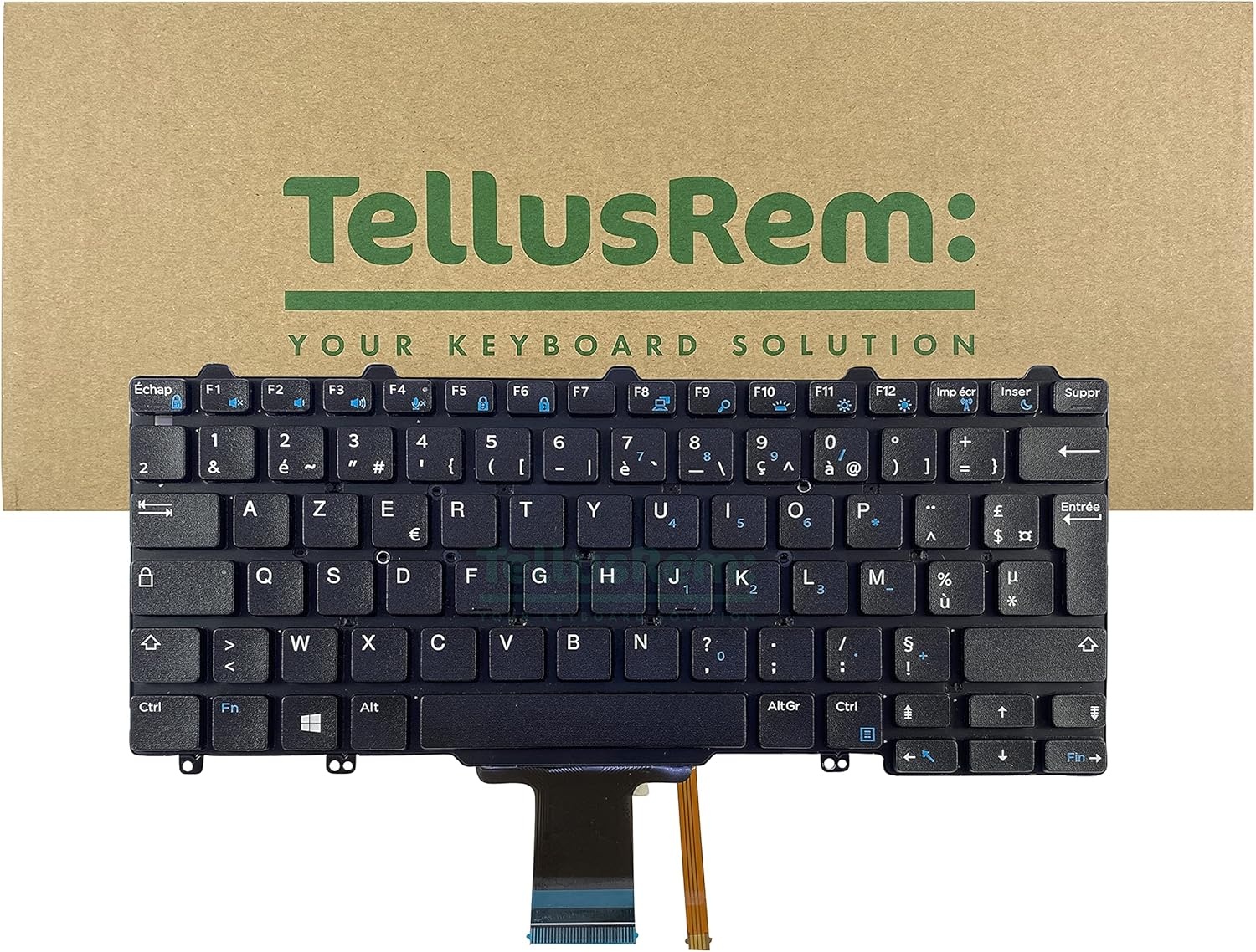 Frans Verlicht Toetsenbord voor Dell Latitude E7250/E5250/E5270 - 76% Korting