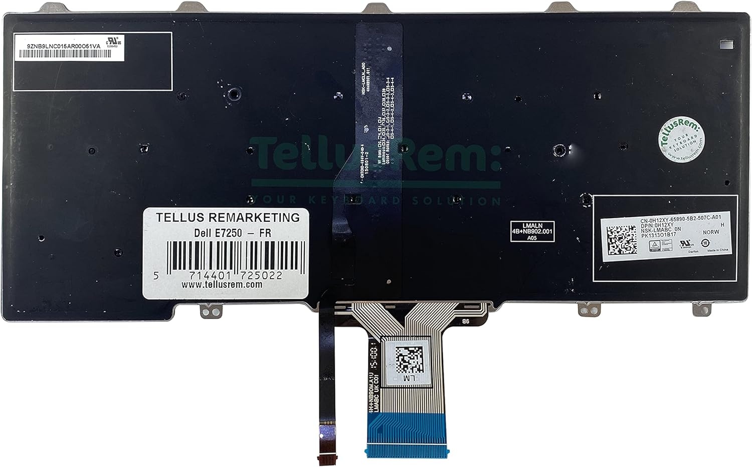 Frans Verlicht Toetsenbord voor Dell Latitude E7250/E5250/E5270 - 76% Korting