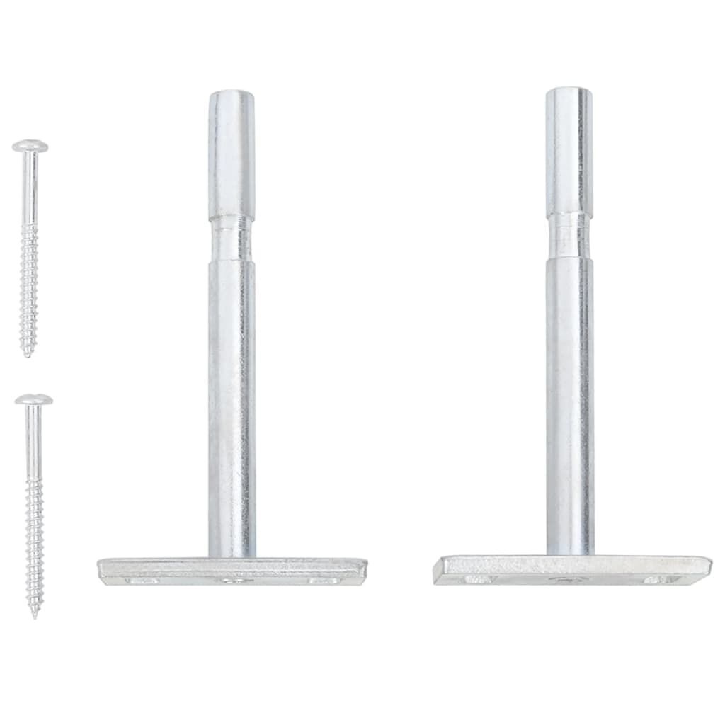 vidaXL Wandschap met lade 40x23,5x10 cm MDF wit