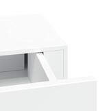 VidaXL Wandschap met Lade - 40x23,5x10 cm MDF Wit - 56% Korting!