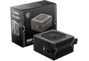 PC Voeding 650W 80+ Bronze | Gaming & Stil | Stabiel Zwart
