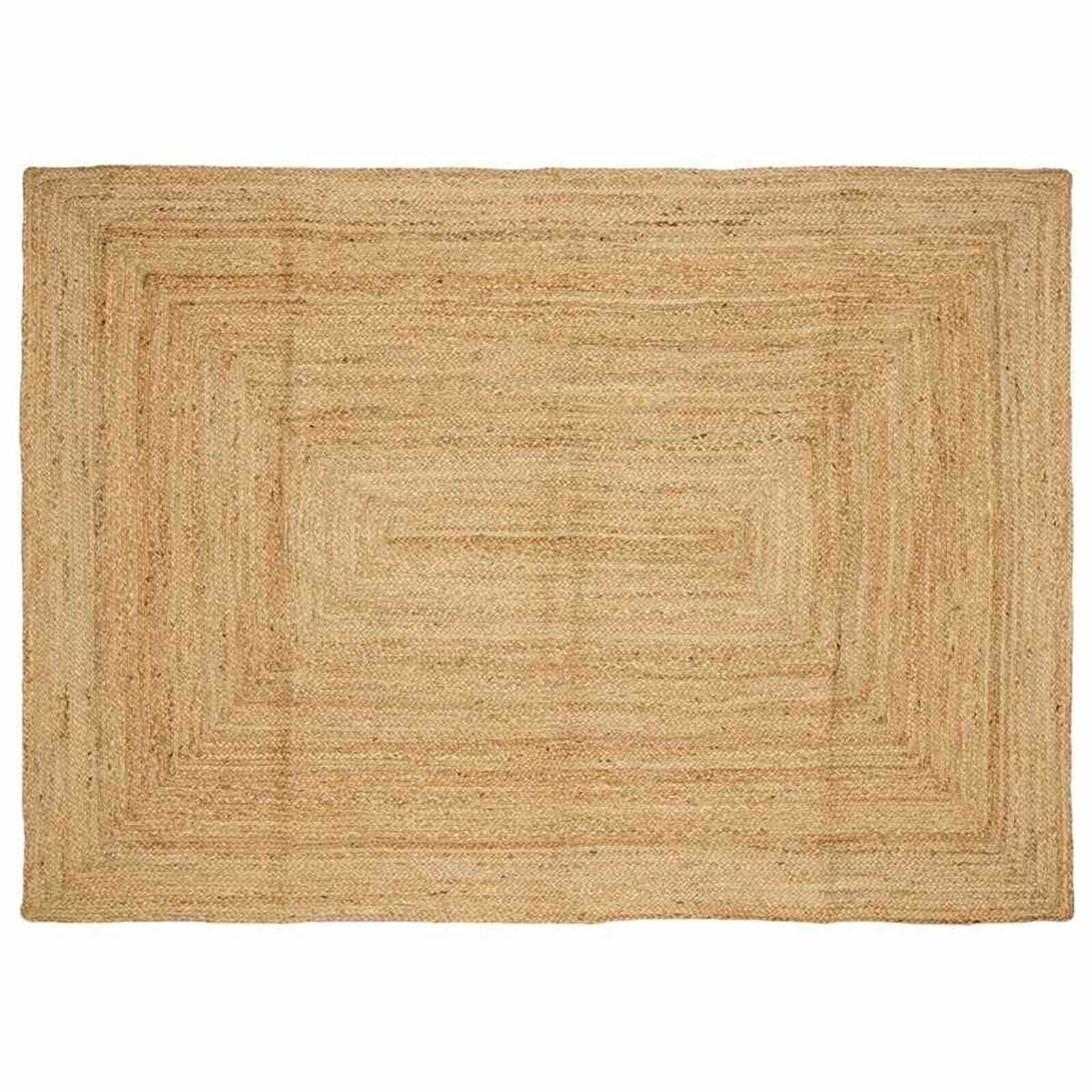 vidaXL Tapijt Beige 240 x 340 cm Jute