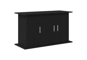 Aquariumstandaard Zwart Eiken 101x41x58cm - 34% Korting