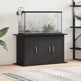 vidaXL Aquariumstandaard 101x41x58 cm spaanplaat zwart eikenkleurig