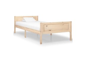 Massief Grenen Houten Bedframe 90x200 cm | 34% Korting