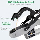 YUCHENGTECH Elektrische Plantenbindmachine 0-45 mm Bindmachine voor Wijngaarden op Batterijen Elektrische Tomatenbindmachine Plantenbinder op Batterijen voor Wijnstok Tomaten Groenten