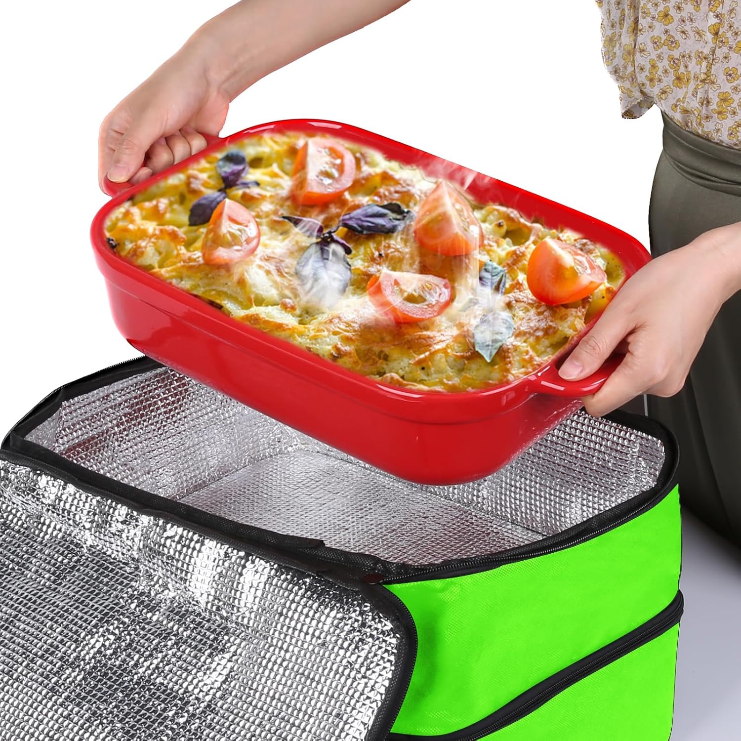 Thermotas Geïsoleerd Groen 41x30x20cm - 73% Korting