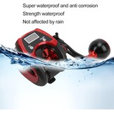 Baitcasting-rol met digitaal display, baitcasting-rol met digitaal LCD-display 18 1BB 6,4: 1 x elektrische vismolen max. 18 kg