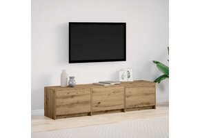 Artisan Eiken TV-meubel met Lade - 162,5 cm - 30% Korting