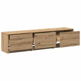 vidaXL TV-kast met lade Artisan Eiken 162,5 x 34 x 40 cm Bewerkt hout