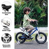 Glerc Fantacy 12 14 16 18 20 inch kinderfiets 2-14 jaar met licht en standaard, verjaardagscadeau, verschillende kleuren