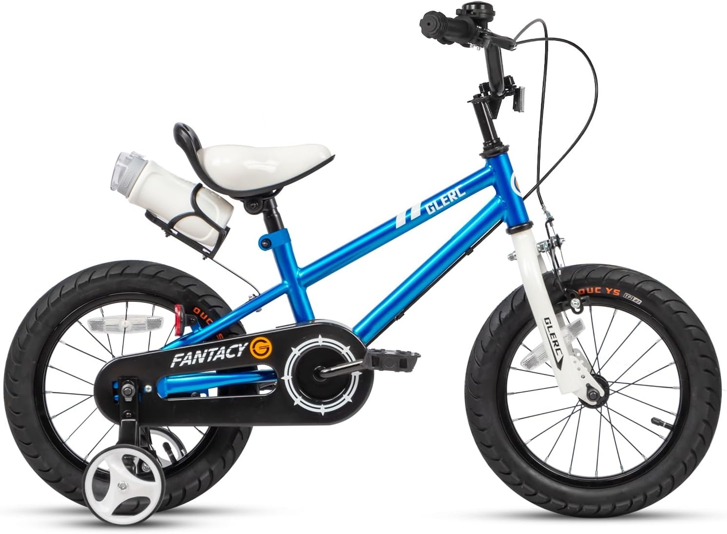 Glerc Fantacy 12 14 16 18 20 inch kinderfiets 2-14 jaar met licht en standaard, verjaardagscadeau, verschillende kleuren