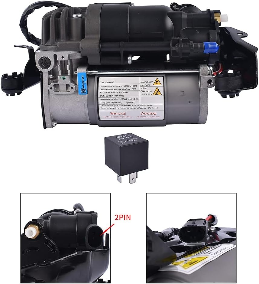 Bisenya Luchtvering Compressor Pomp met Achter Relais Vervanging voor E350 E350 E63 AMG Wagon Limousine CLS250 CLS350 CLS550 CLS C218 X218 W212 S212 2123200104 21232004040404 4154 033230