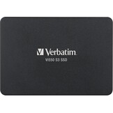Verbatim Vi550 S3 SSD - 512 GB 2,5", interne Solid State Drive met 3D NAND-technologie, zwart