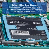 Verbatim Vi550 S3 SSD - 512 GB 2,5", interne Solid State Drive met 3D NAND-technologie, zwart