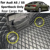 Kofferbakmat PU-leer Audi A5 S5 Sportback (2016-2025) - 34% Korting