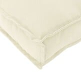 vidaXL Palletkussen Crème 70x70cm Oxford Stof (50% Korting)