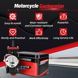 PWK 34mm Motorfiets Carburateur Carb Voor ATV UTV Scooter 125cc 150cc 175cc 200cc 250cc Dirt Bike-Zwart - Maat 34MM
