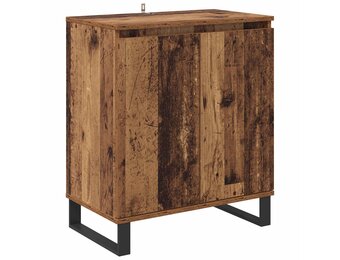 vidaXL Dressoir Oud Hout 60 x 35 x 70 cm Bewerkt hout
