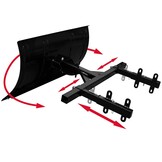 Sneeuwploegblad 80x44 cm voor Sneeuwschuiver - 47% Korting!