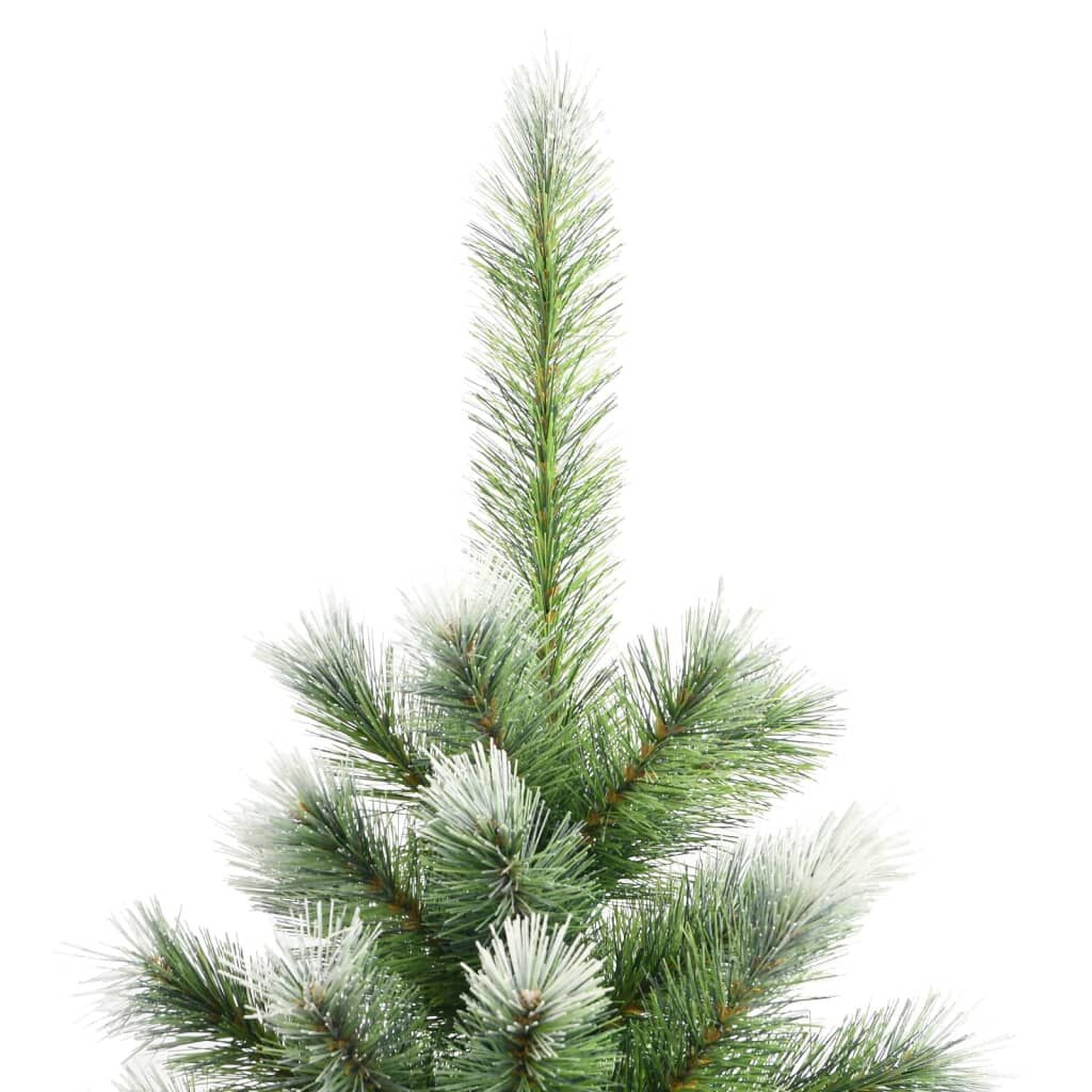 vidaXL Kunstkerstboom met scharnieren en sneeuw 150 cm