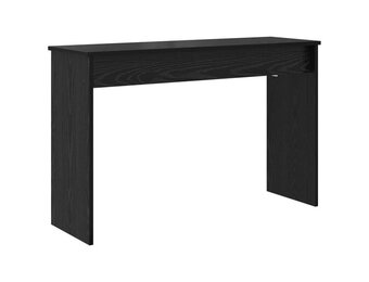 vidaXL Keyboardstand Zwart Eiken 100 x 32 x 64 cm Bewerkt hout