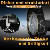 Universele Sneeuwkettingen - Snel & Veilig op Weg (-76%)