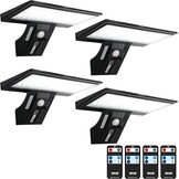 JESLED Solar Bewegingssensor Buitenlamp 90 LED 2600mAh USB Laadbaar - 1 Stuk