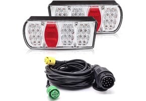 LED Aanhanger Achterlichten Set (2x) | 7 Functies | Waterdicht IP65 | 13-Pins