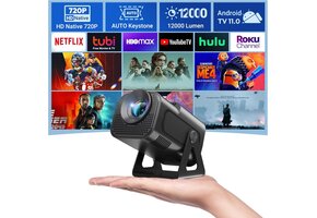 Draagbare Mini Beamer Thuisbioscoop met Android 11 & 1080p/4K (34% Korting)