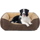 Zacht Hondenbed voor Middelgrote Honden & Katten - Wasbaar - 76x61x23cm
