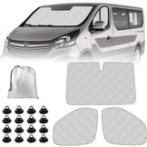 Isolatiemat Set voor Renault Trafic 2015-2024 (3-delig)