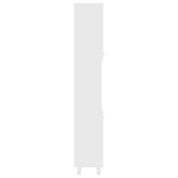 vidaXL Badkamerkast 30x30x179 cm spaanplaat wit