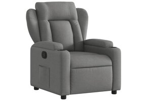 Verstelbare Fauteuil - Donkergrijs Stof (35% korting)
