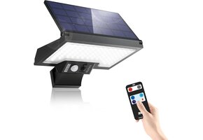 Solar Wandlamp 800LM Koel Wit - 33% Korting!