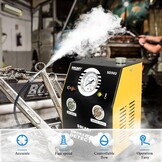 SOLARY SD302 Auto Rookmachine met Drukindicator voor Lekdetectie - DC12V, Geel