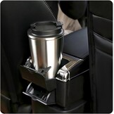 Auto Armsteun Voor Corsa D 2006-2014 Dubbellaags Console Center Grote Opbergdoos Zwart Stiksels