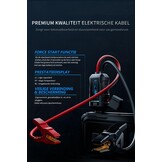 Starthulp Powerbank 1000 A 12 V Startkabel & Booster voor Benzine 3,5 L, Diesel 5,0 L Auto Starthulp met Jump Starter Safe