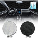 Wohnmobil Windscherm Zonnescherm Vervanging voor Mercedes-Benz VITO III W447 2014-2022, Zonnescherm voor voorruit, Intern Thermorolgordijn Set met Opbergtas (5PCS-voor W447)