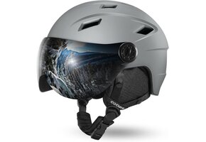 Volledige Skihelm met Vizier & Skibril - Volwassenen - 34% Korting