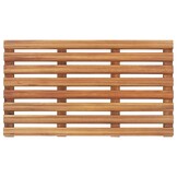 vidaXL Badmatten 2 st massief acaciahout 56x37 cm