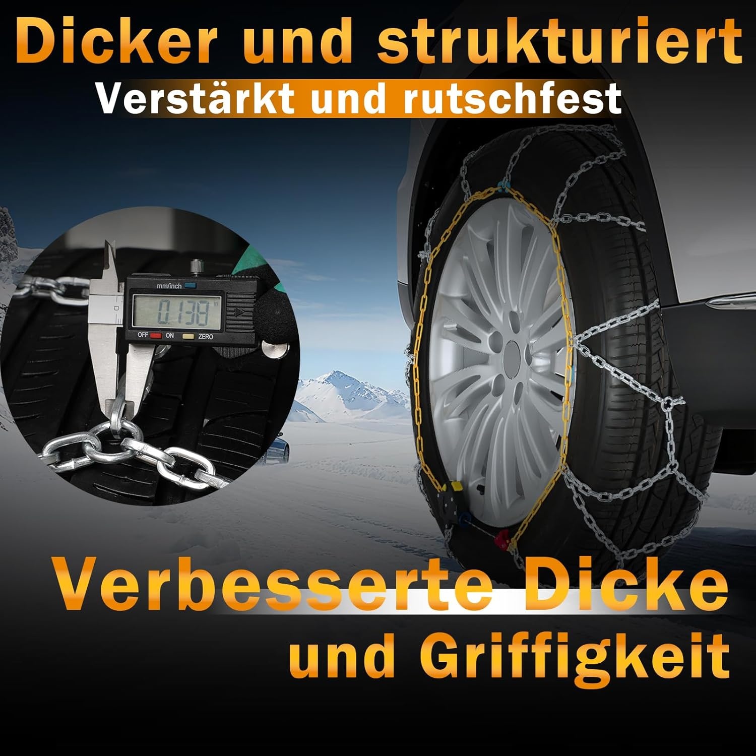 Universele Sneeuwkettingen - Snelle Montage - 78% Korting