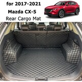 voor 2017-2023 Mazda CX-5 Kofferbakmat en achterrugleuningmat CX5 Cargo Liners Alle weersomstandigheden Anti-Slip