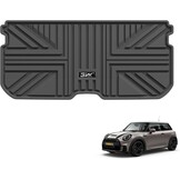 3W Kofferbakbeschermer geschikt voor 2015-2026 Mini Hatch F56/Mini Cooper F66 3 deuren, All Weather Hondvriendelijk TPE Kofferbak Mars Custom Fit Mini Cooper & Hatch 3 deuren, Waterdicht Gemakkelijk
