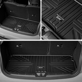 3W Kofferbakbeschermer geschikt voor 2015-2026 Mini Hatch F56/Mini Cooper F66 3 deuren, All Weather Hondvriendelijk TPE Kofferbak Mars Custom Fit Mini Cooper & Hatch 3 deuren, Waterdicht Gemakkelijk