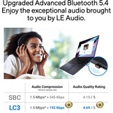 ASUS USB-BT540 USB-dongle adapter Bluetooth 5.4, ondersteunt tot 7 apparaten, ultra-compact ontwerp, compatibel met Windows 8.1, 10 en 11 en Bluetooth 2.1, 3 en 4, zwart