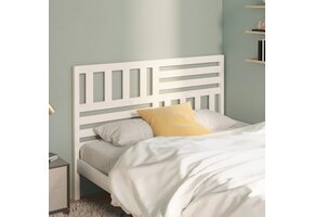 Hoofdbord Massief Grenenhout Wit - 34% Korting