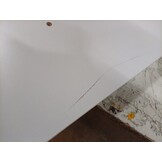 Wandplanken MDF zwevend voor boeken/dvd wit 2 st