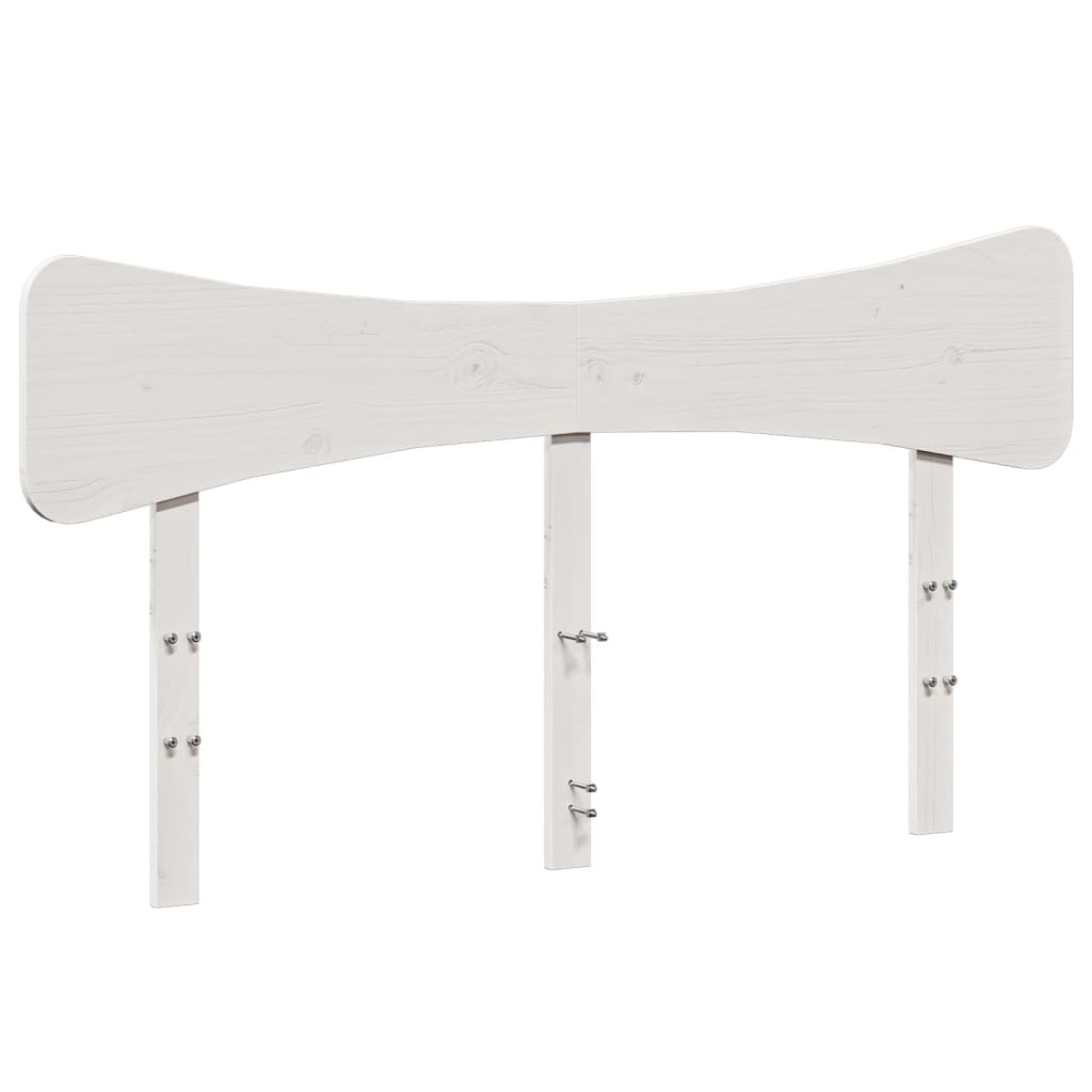 Hoofdbord Grenenhout Wit 160cm | 53% Korting